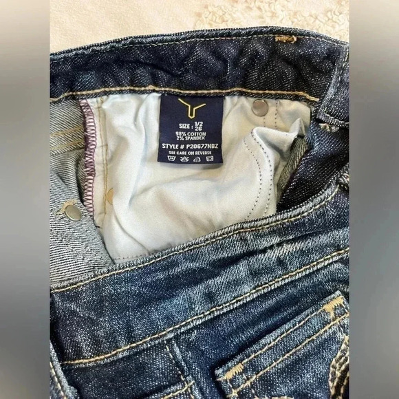 Vigoss Studio The Dublin Skinny Jeans Medium Wash Distressed - Picture 5 of 6